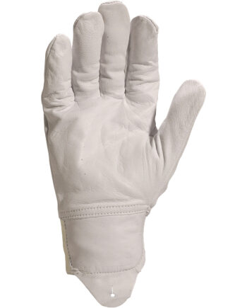 RĘKAWICA ZE SKÓRY LICOWEJ KOZIEJ Z ELASTYCZNYM ŚCIĄGACZEM W NADGARSTKU