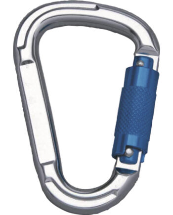 ZATRZAŚNIK Z AUTOMATYCZNYM BLOKOWANIEM, OTWÓR 22 MM - ZESTAW 2