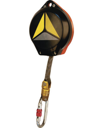 MEDLOC 6 M Z OBUDOWĄ ABS, TAŚMA Z POLIESTRU 25 MM, KRĘTLIK ZE WSKANIKIEM UPADKU + 1 AM002