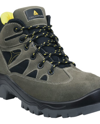 WYSOKIE BUTY Z DWOINY WELUROWEJ I MATERIŚU MESH - S1P SRC