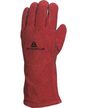 RĘKAWICA SPAWALNICZA Z DWOINY BYDLĘCEJ ODPORNEJ NA GORĄCO