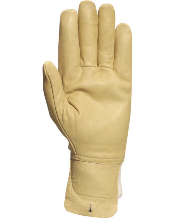 RĘKAWICA ZE SKÓRY LICOWEJ BYDLĘCEJ, WODOODPORNE