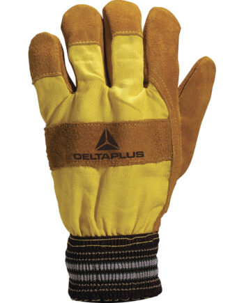 RĘKAWICA TYPU DOKER Z DWOINY BYDLĘCEJ, OCIEPLANA