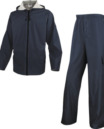 KOMPLET PRZECIWDESZCZOWY  Z POLIESTRU POWLEKANEGO POLIURETANEM