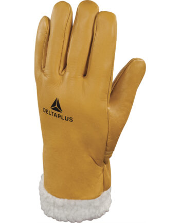 RĘKAWICA CAŁA ZE SKÓRY LICOWEJ BYDLĘCEJ Z OCIEPLENIEM, MANKIET Z OCIEPLENIEM