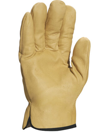 RĘKAWICA ZE SKÓRY LICOWEJ BYDLĘCEJ, WODOODPORNA