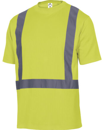 T-SHIRT OSTRZEGAWCZE Z POLIESTRU/BAWEŁNY