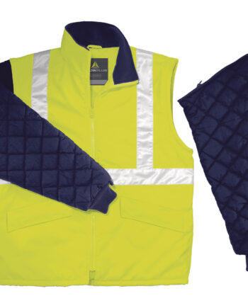 BLUZA OSTRZEGAWCZA Z ODPINANYMI RĘKAWAMI