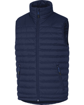 BEZRĘKAWNIK PUCHOWY Z POLIAMIDU RIPSTOP POWLEKANEGO PU