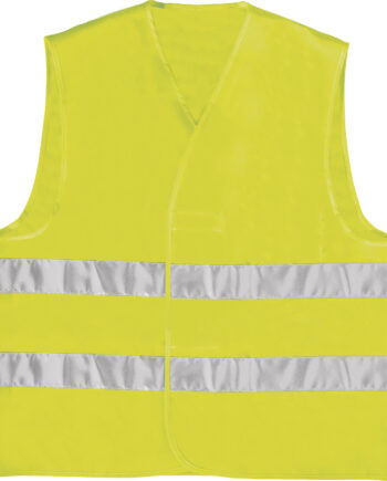 KAMIZELKA SYGNALIZACYJNA POLIESTROWA - MONTAŻ POZIOMI