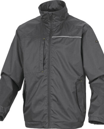 LEKKA BLUZA Z POLIESTRU POWLEKANEGO PVC