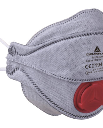 OPAKOWANIE 10 PÓŁMASEK JEDNORAZOWYCH FFP3W Z 4 SKŁADANYCH CZĘŚCI Z ZAWOREM - PRZECIWKO OPAROM ORGANICZNYM