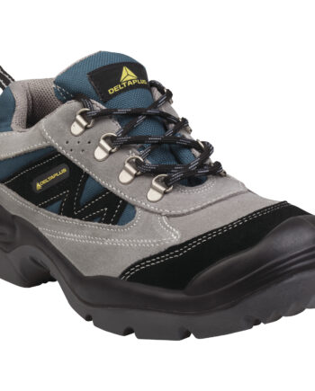 OBUWIE NISKIE Z WELURU SKÓRZANEGO I NYLONU - S1P SRC