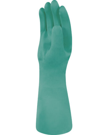 RĘKAWICA NITRYLOWA FLOKOWANA - DŁ. 40 CM - GR. 0,50 MM