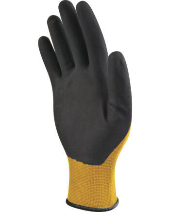 RĘKAWICA DZIANA 100% POLIAMID -  WNĘTRZE DŁONI POWLECZONE PU BEZ ROZPUSZCZALNIKA - ŚCIEG 13