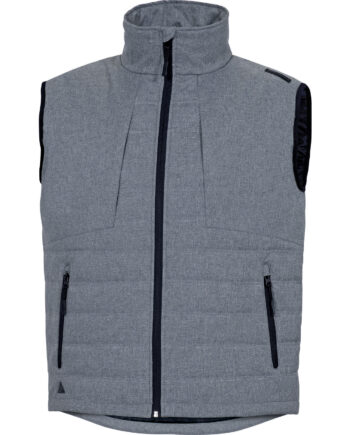 KAMIZELKA PIKOWANA Z POLIESTRU POWLEKANEGO POLIURETANEM - PODSZEWKA: WATOWANA, POLIESTER TAFTA