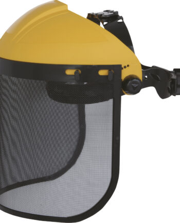 UCHWYT OSŁONY TWARZY Z OSŁONĄ Z SIATKI