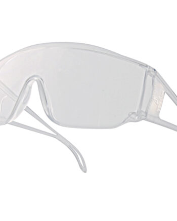 JEDNOCZĘŚCIOWE OKULARY Z POLIWĘGLANU DLA GOŚCI, BEZBARWNE