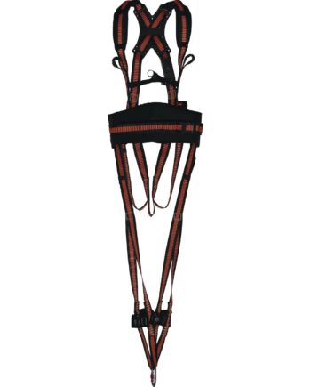 UPRZĄŻ DO SCHODZENIA GŁOWĄ W DÓŁ Z TAŚMĄ RATOWNICZĄ 3 PUNKTY ZACZEPIENIA