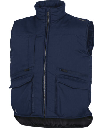 KAMIZELKA Z WIELOMA KIESZENIAMI Z POLIESTRU I BAWEŁNY