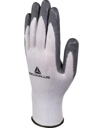RĘKAWICA DZIANA Z POLIAMIDU - STRONA CHWYTNA Z PIANKĄ NITRYLOWĄ