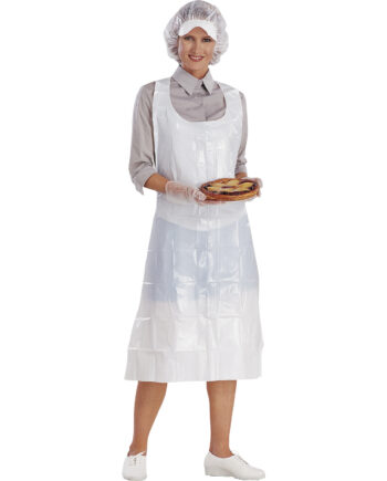 FARTUCH Z POLIETYLENU 120 x 70 CM GRUBOŚĆ 40 MIKRONÓW