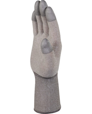RĘKAWICA ANTYSTATYCZNA DZIANA WŁÓKNO MIEDIANE/POLIAMID - POWŁOKA PU - KOÁCE PALCÓW