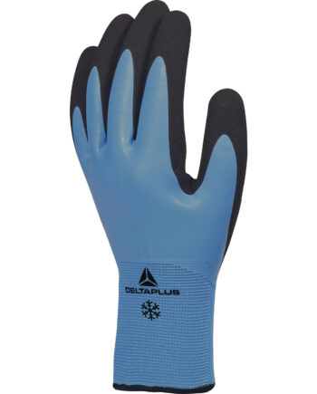 RĘKAWICA Z AKRYLU/POLIAMIDU - DŁOÁ CŚKOWICIE POWLEKANA LATEKSOWEJ - STRONA CHWYTNA POWLEKANA PIANKI LATEKSOWEJ