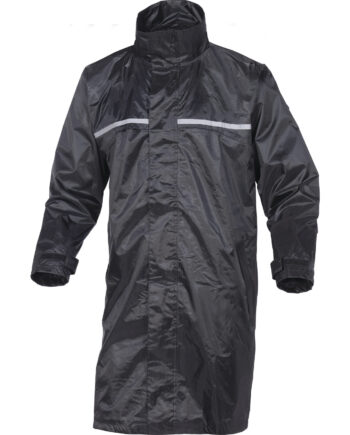 PŁASZCZ PRZECIWDESZCZOWY Z POLIESTERU POWLEKANEGO PVC