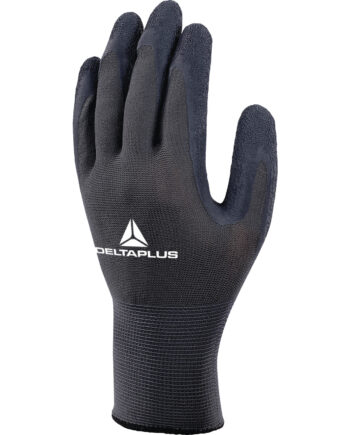 RĘKAWICA DZIANA Z POLIESTRU, STRONA CHWYTNA POWLEKANA LATEKSEM