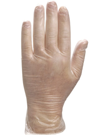 OPAKOWANIE 100 RĘKAWIC JEDNORAZOWYCH Z WINYLU