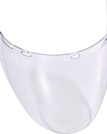 OSLONA TWARZY Z BEZBARWNEGO POLIWĘGLANU, WTRYSKIWANA