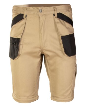 SPODNIE KRÓTKIE DO PASA BEŻOWY