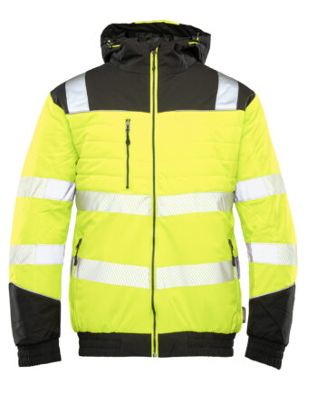 KURTKA SAFE ŻÓŁĆ BHVS01