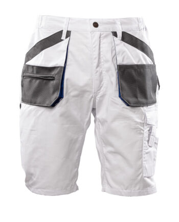 SPODNIE DO PASA KRÓTKIE BIAŁE