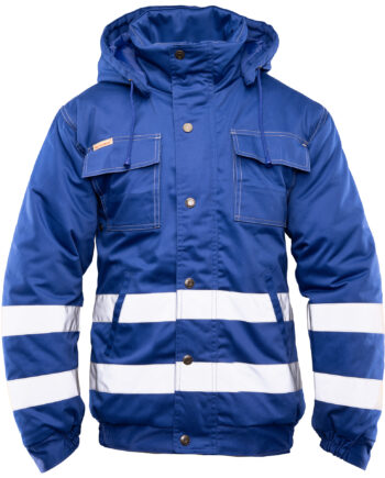 BRIXTON SNOW KURTKA OCIEPLANA NIEBIESKI / PASY ODBLASK