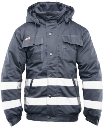 BRIXTON SNOW KURTKA OCIEPLANA STAL / PASY ODBLASK