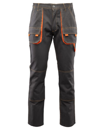 SPODNIE DO PASA CIEMNA STAL