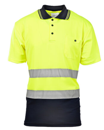 KOSZULKA POLO 50/50 ŻÓŁTY KAT. II BF012