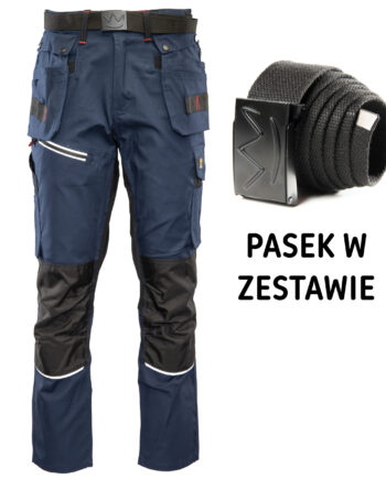 SPODNIE DO PASA PRO GRANATOWE