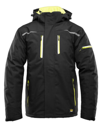 VECTOR KURTKA CZARNY/ZIELONY