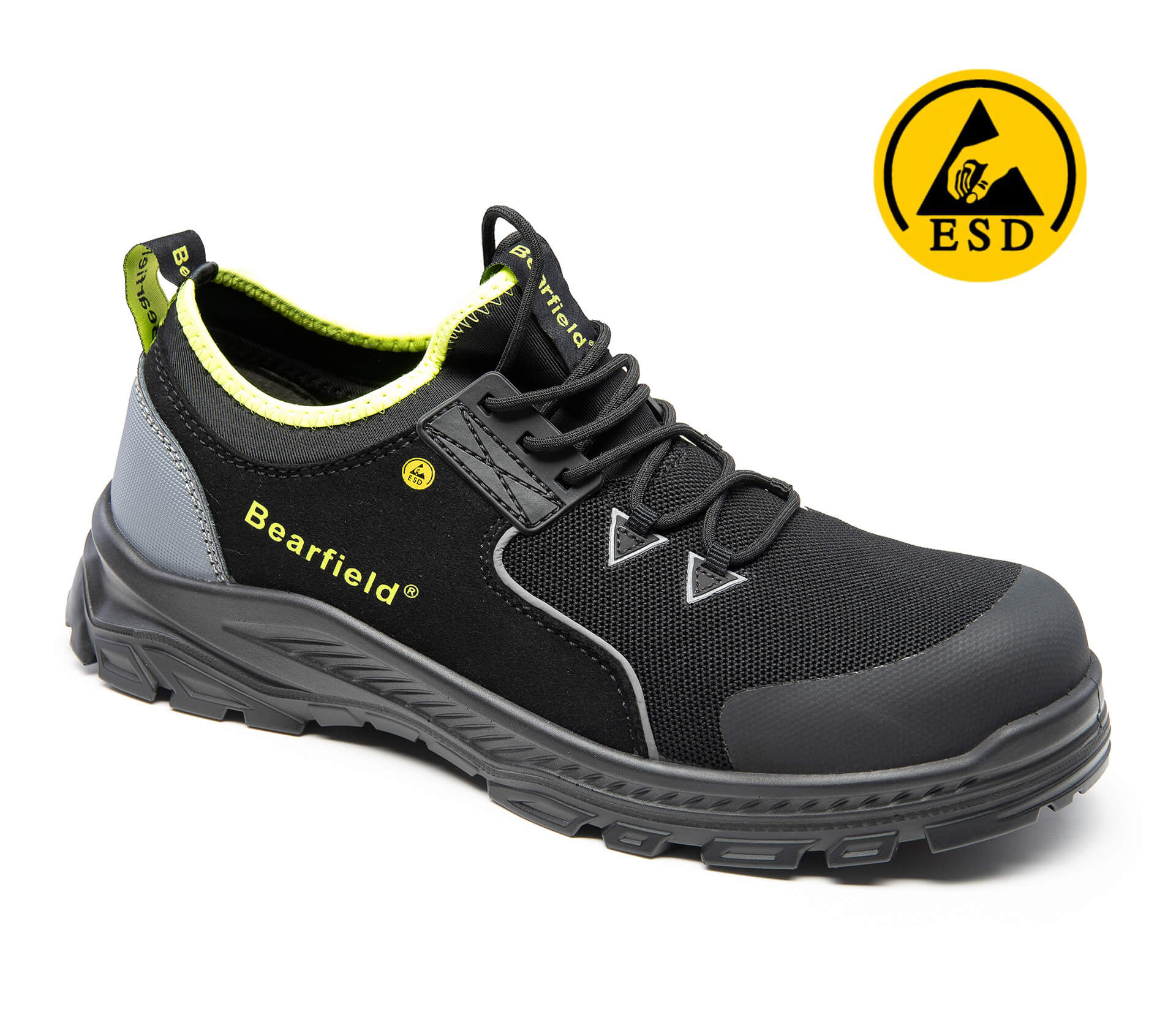 PÓŁBUT BOLTON CZARNY S1PS SR FO ESD