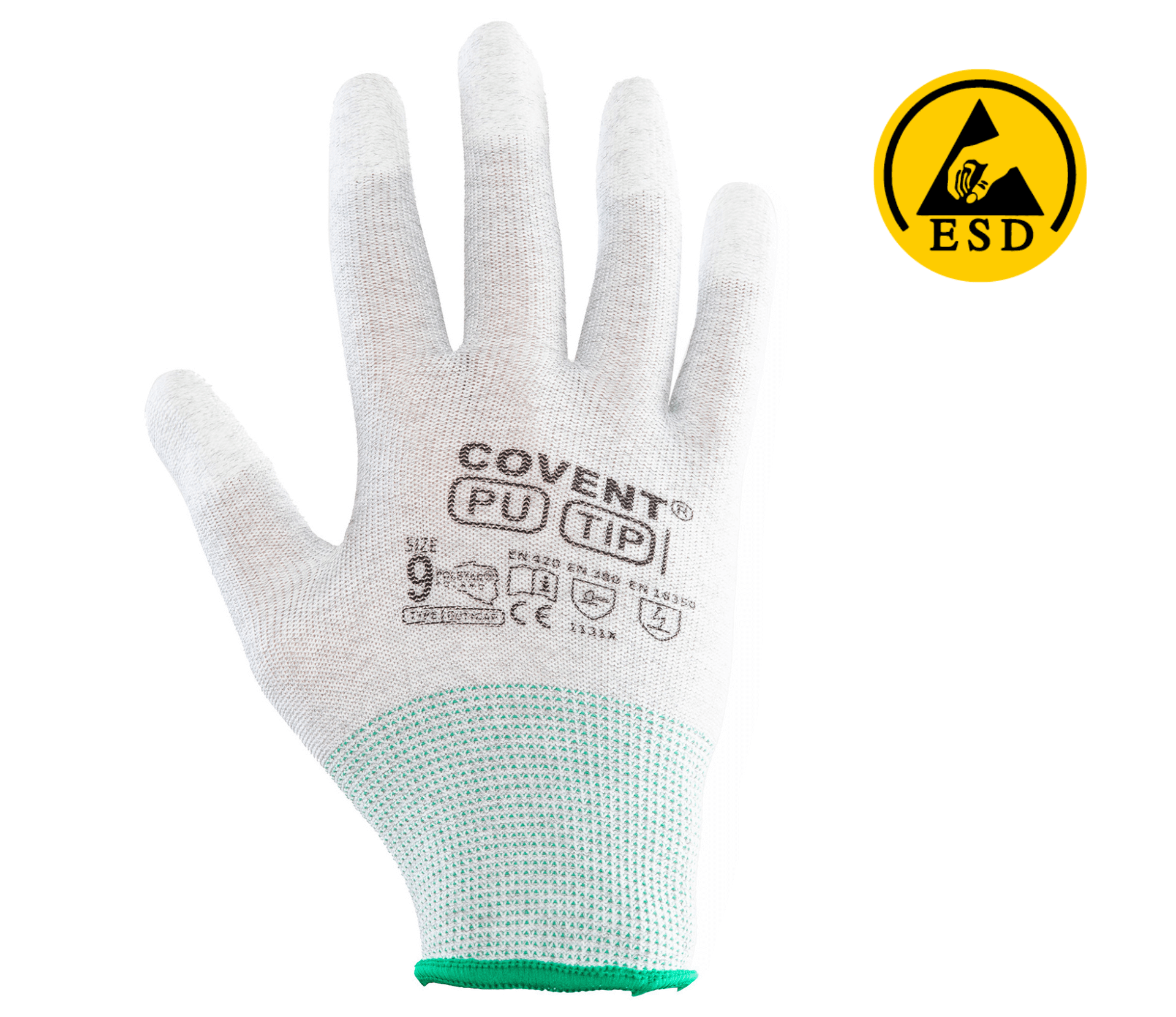 COVENT PU TIP ESD SZARY (1131X)