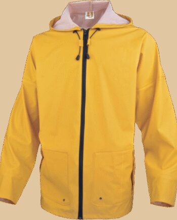 BLUZA PRZECIWDESZCZOWA Z POLIESTRU POWLEKANEGO POLIURETANEM