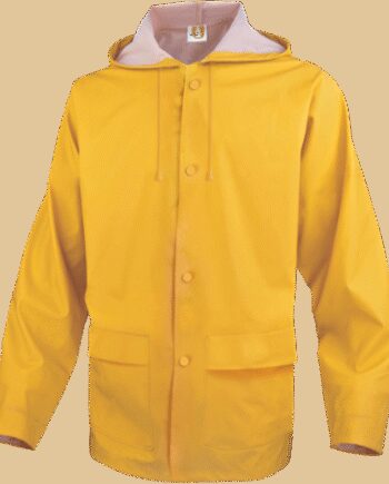 BLUZA PRZECIWDESZCZOWA Z POLIESTRU POWLEKANEGO NA ZEWNĄTRZ POLIURETANEM