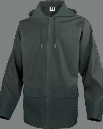 BLUZA PRZECIWDESZCZOWA Z POLIESTRU POWLEKANEGO NA ZEWNĄTRZ POLIURETANEM