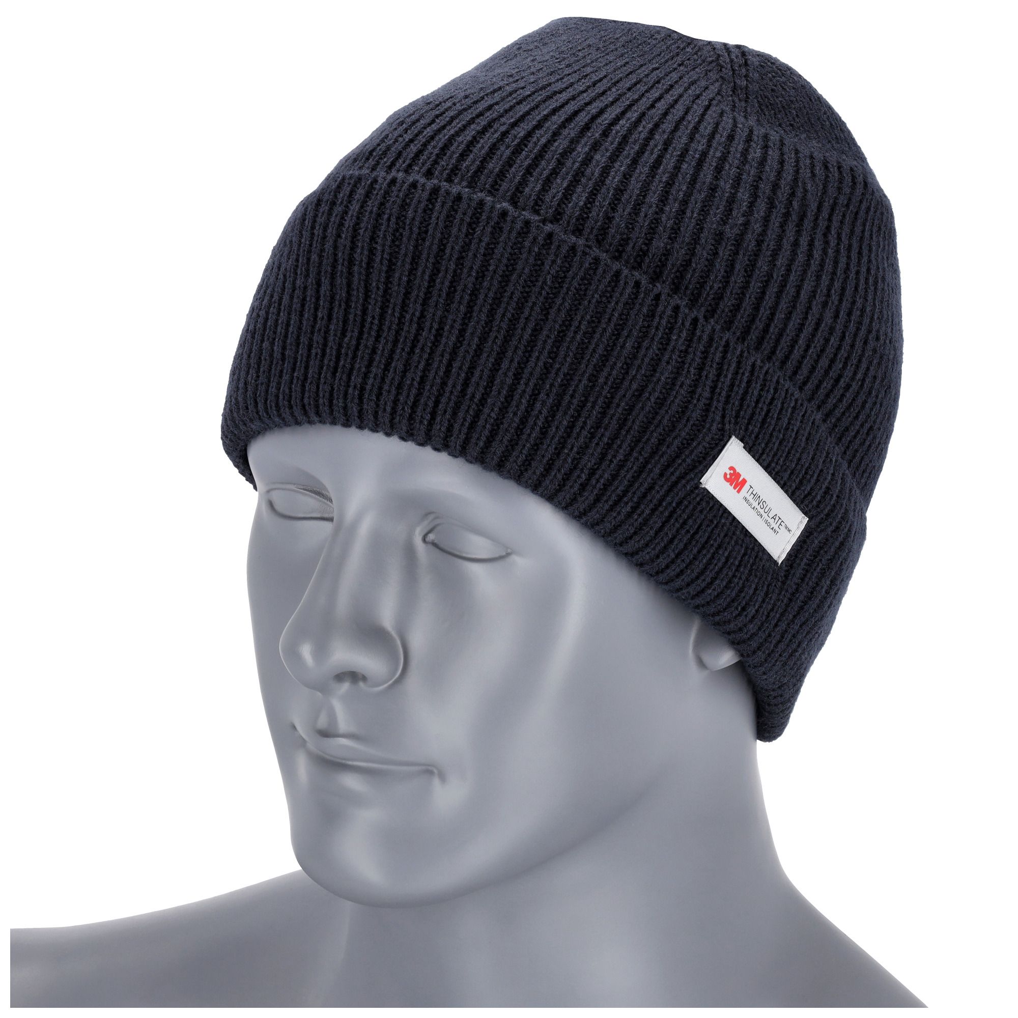 Czapka zimowa ocieplana - Granatowy